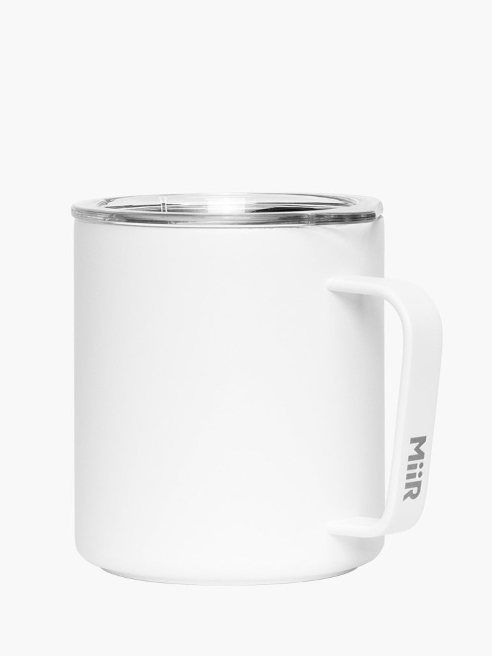 Miir White Double-Wall Vacuum-Insulated 18/8 Stainless Steel 12 oz Camp Mug
